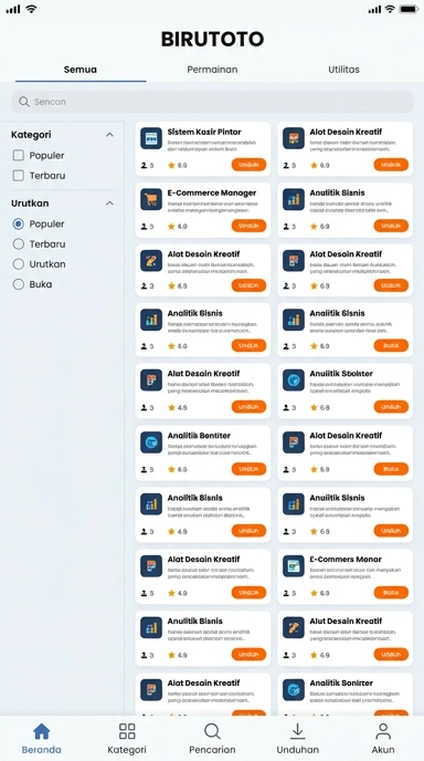Temukan Aplikasi Terbaik di birutoto – Katalog Apps Terlengkap