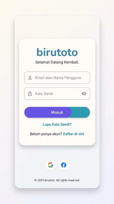 Panduan Masuk Akun Birutoto untuk Pengguna Android